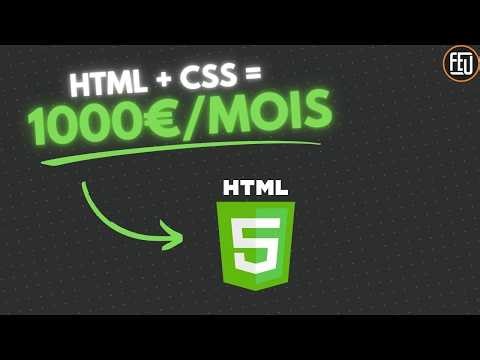 1000€/mois avec un Simple Site HTML