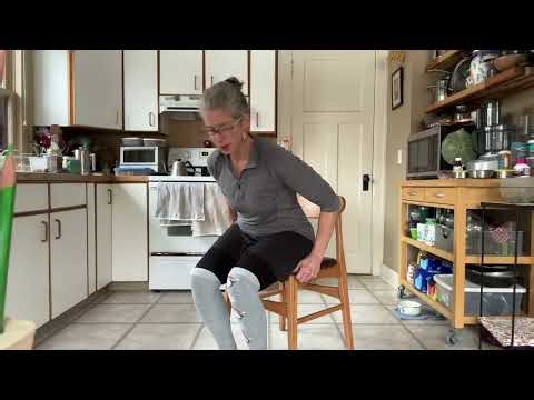 Piriformis (back of butt) stretch