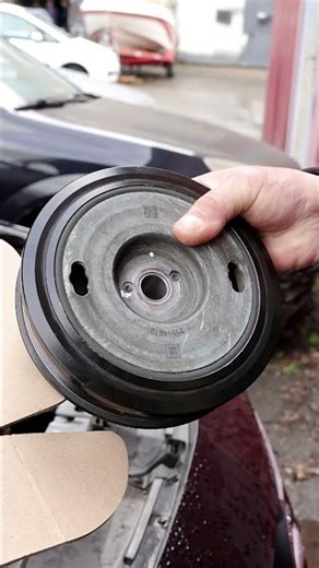 knoking sound of the crankshaft drive pulley of the 1.5d 3-cylinder Astra K