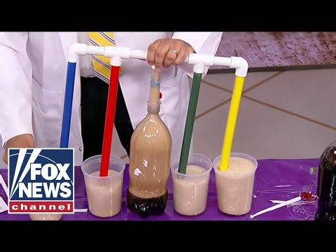 TRY THIS: Expert shows ICONIC Diet Coke and Mentos experiment