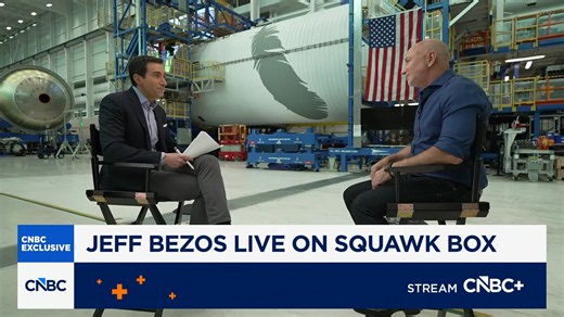 Watch CNBC's full interview with Amazon founder Jeff Bezos