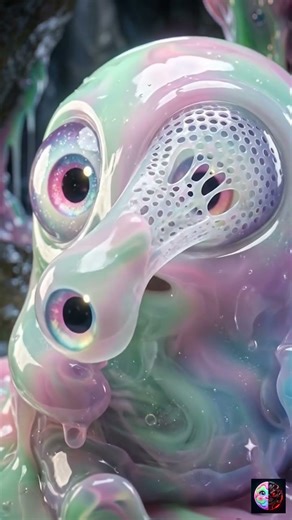 The Melting Slime Monster 🤤 #slime