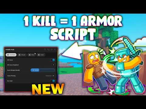*NEW* 1 Kill = 1 Armor! Script (PASTEBIN 2026) (KILL AURA , SPEEDWALK )