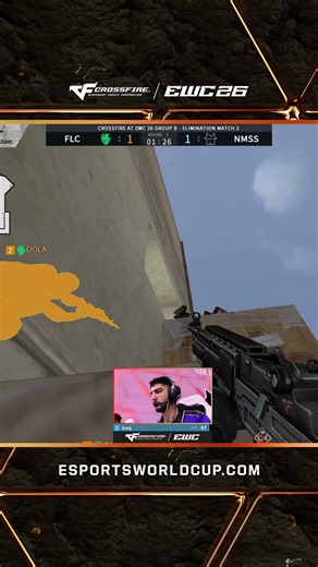 AMAZING 1v4 clutch by beq #EWC26 #CROSSFIRE #ewc