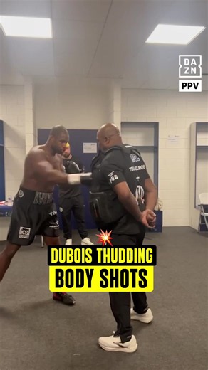 DDD is ready to let the shots fly 💣 🎟️ Buy #DuboisWardley2 NOW at DAZN.com | Oct 17 | Exclusively live on DAZN