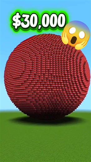 $30,000 TNT Blast 😱💣 Everything is gone! #shorts #minecraft