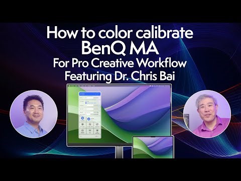How to Color Calibrate BenQ Monitor for Mac for Color Critical Creative Workflow