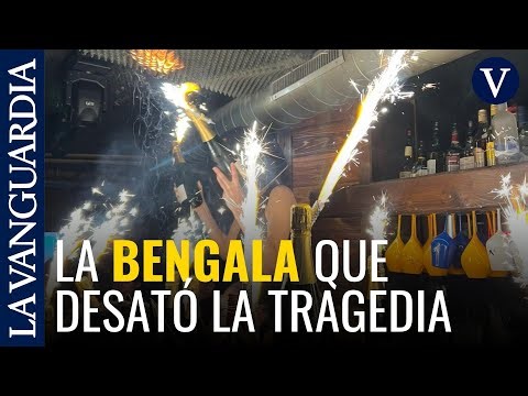 La bengala que desató la tragedia en el bar musical Le Constellation
