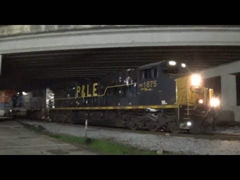 CSX I196 w/ CSX 1875 P&LE Heritage Unit Leading in Augusta, GA 1/6/26