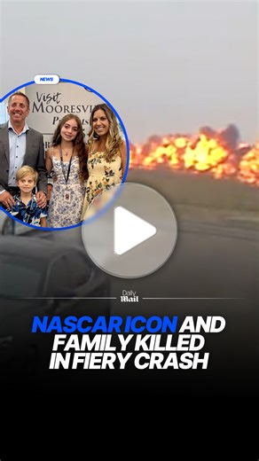 A terrifying video has emerged showing the doomed plane carrying NASCAR legend Greg Biffle and his family exploding into a ball of flames. Biffle, 55, known as 'the Biff' in the racecar world, his wife, Cristina, and two children, Emma, 14, and five-year-old Ryder were among the victims, sparking an outpouring of tributes across motorsports. Read more at Daily Mail. #News #Plane #Tragedy | Daily Mail Video
