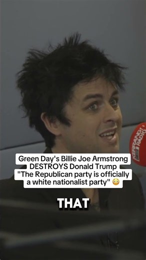Billie Joe Armstrong DESTROYS Trump admin #billiejoearmstrong #greenday #trump #democrat