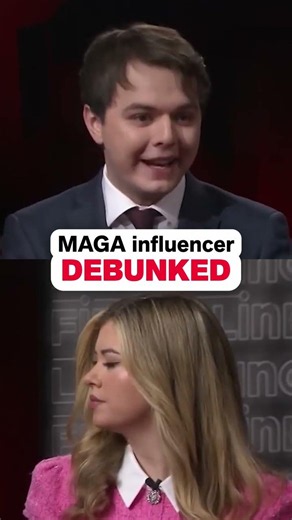 Liberal debunks MAGA barbie on TV 😭