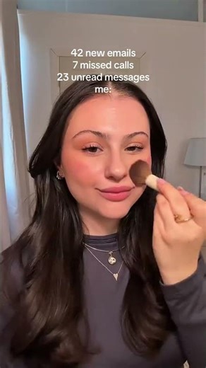 Peaceful Makeup Application😌