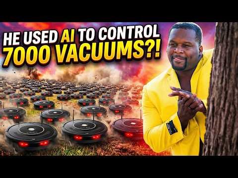 Man Takes Control of 7000 Vacuums Using AI Vibe Coding?!