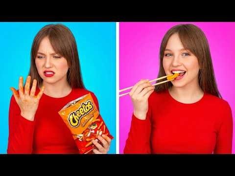 YUMMY FOOD CHALLENGE 🤤🍔 Tasty Tricks & Kitchen Magic by 123 GO! GOLD