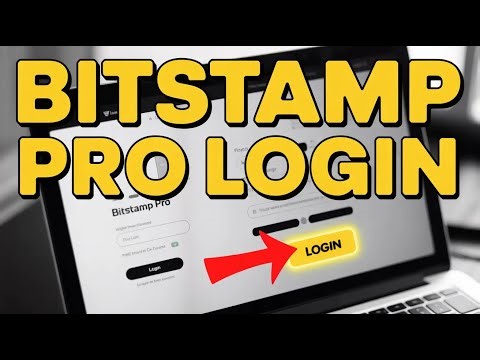 How to login to Bitstamp pro - Fast Access