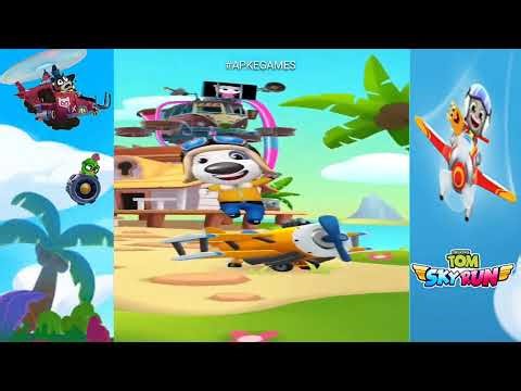 Talking Tom Sky Run Gameplay Android ios 