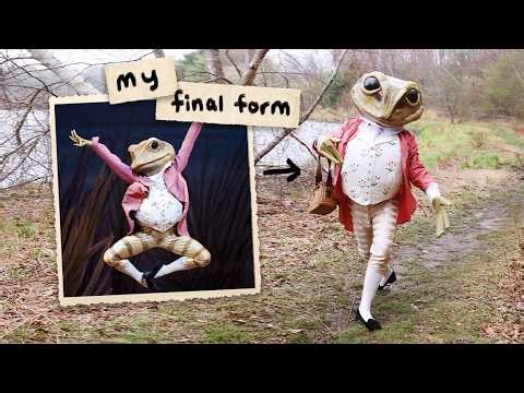 I Made the Frog Costume from Beatrix Potter *a totally normal thing to do*