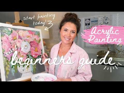 Acrylic Painting for Beginners: Everything You Need to Start
