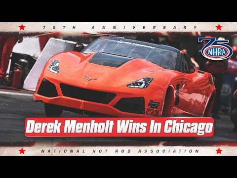 Derek Menholt wins Pro Mod at the Gerber Collision & Glass Route 66 NHRA Nationals presented by PEAK