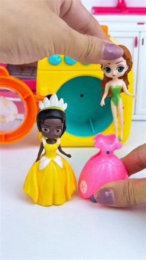ASMR Toy Unboxing Anna & Tiara Disney Princess Toy | Satisfying Toy Sounds #Shorts