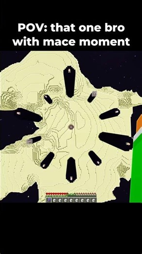 Minecraft Mace Moment