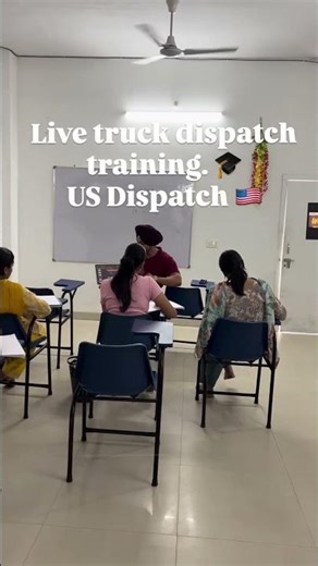 That’s how we teach US truck dispatch training 🎓🇺🇸
