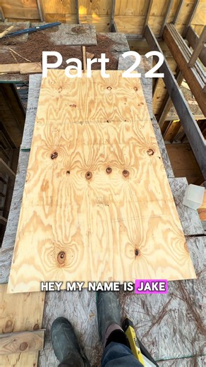 House Sheathing Progress: 80% Completion Overview