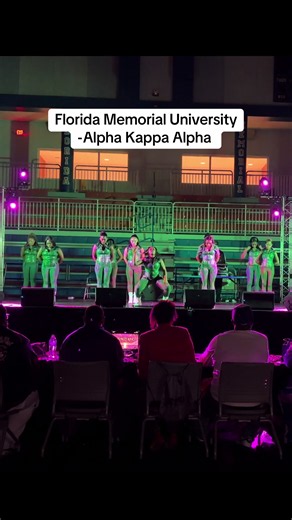 Florida Memorial University Alpha Kappa Alpha Homecoming Step Show