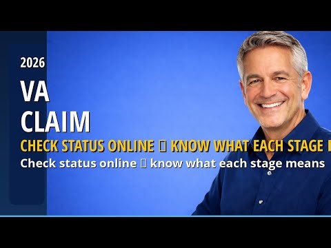 How To Check Your VA Disability Claim Status Online (VA.gov 2026)