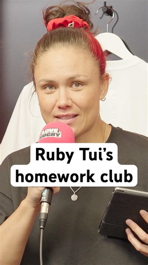 Ruby Tui gives a lesson in history 👩‍🏫🏉 #womensrugby #rugby