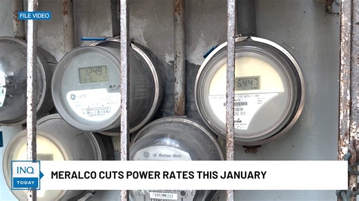 Consumers of Meralco are welcoming the new year with cheaper power rates as the electricity distributor announces a new rate cut for January. Read more: https://inqnews.net/MeralcoRatesJan2026 | INQUIRER.net