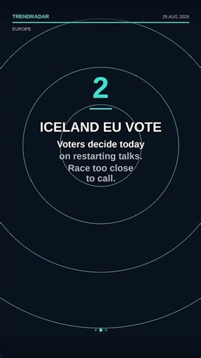 3 things trending in the US and Europe right now