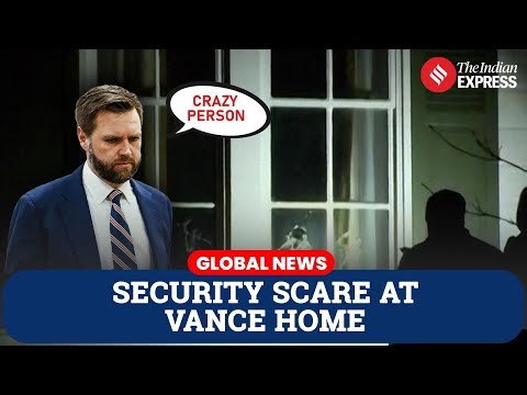 US Vice President JD Vance Says “Crazy Person” Tried to Break Into Ohio Home