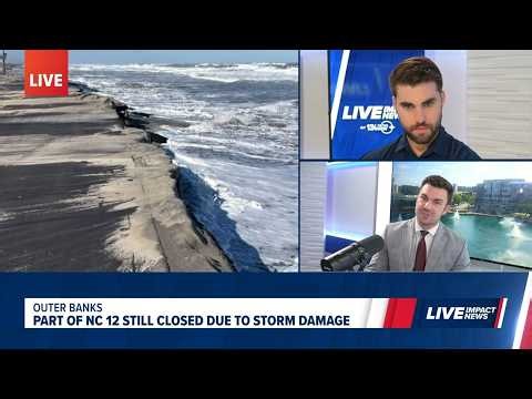 Latest on NC 12 and weekend weather outlook