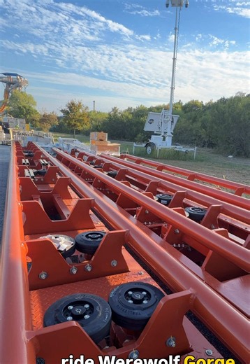 Check out the latest progress on the new Werewolf Gorge coming to Six Flags Fiesta Texas in 2027! - @Six Flags @sixflagsfiestatexas #sixflags #fiestatexas #sixflagsfiestatexas #rollercoaster #amusementpark
