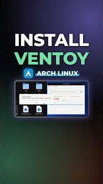 How to install ventoy on Arch Linux (Step by Step)