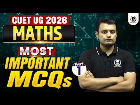 CUET 2026 Maths | Most Important MCQs Part 01 | Umeed Phase-2 | Ishant Sir
