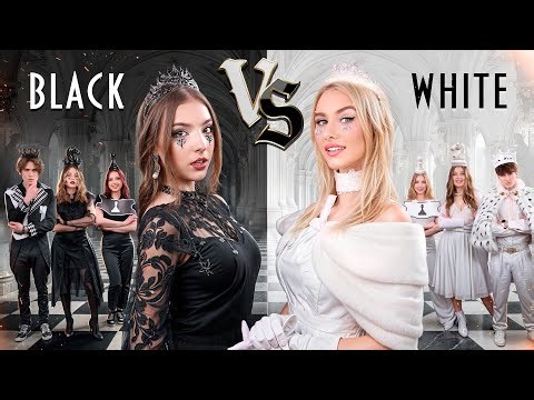 Black vs White Queen Challenge! Which Color Queen Will Rule