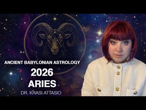 ARIES ASCENDANT 2026 Horoscope - Ancient Babylonian Astrology with Dr. Krasi Attasio