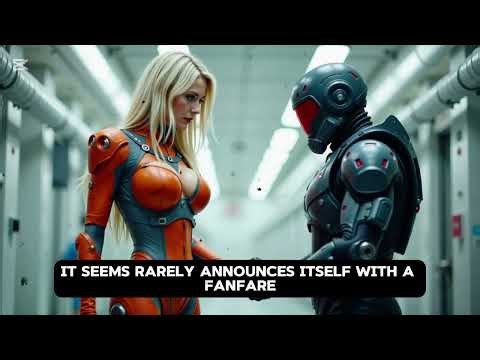 Busty Alien Diplomat Demands The Human Soldier to "Milk" Her