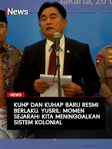 Pemberlakuan KUHP dan KUHAP Baru: Sejarah Hukum Indonesia