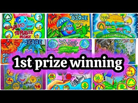 Earth Day Drawing| World Earth Day Poster Drawing| Save Earth Poster| Save Environment Drawing