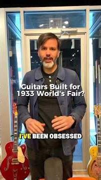 These Rare Gibson Guitars Were Built for the Chicago World's Fair #guitar #vintage #rare