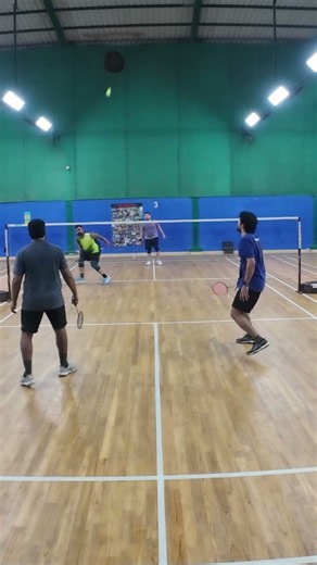 SV 239: An Excellent run of Play ends with a finishing Smash from Dhanush... #raqueteersclub