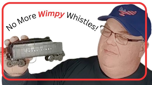 Restoring a non working Lionel train whistle