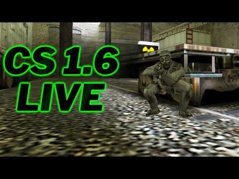 🔴 CS 1.6 LIVE | Smooth HD Gameplay | V3CLTX