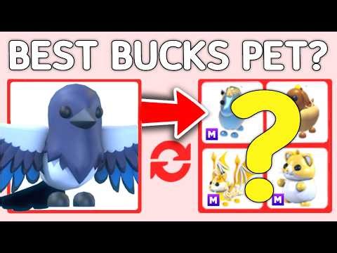 Adopt Me Best Bucks Pet? Trading Magpies