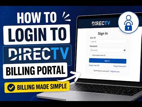 How to login to DirecTV billing portal - Billing Made Simple