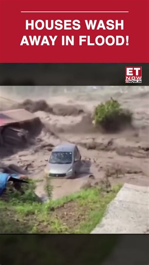 Watch: Flash Flood Takes Away Houses In Nepal | Rasuwa Devastated; 1,000 Feared Swept Away